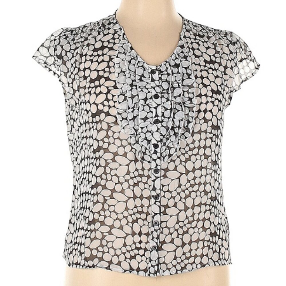 Worthington's women's short sleeve blouse